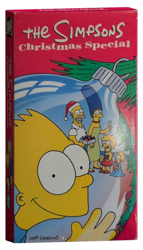 The Simpsons: Christmas Special VHS cover
