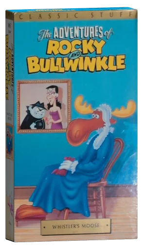 The Adventures of Rocky and Bullwinkle and Friends VHS, Buena Vista Home Video