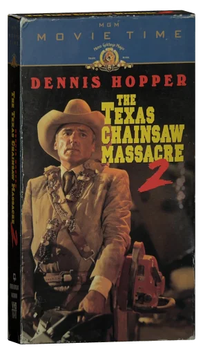 The Texas Chainsaw Massacre 2 VHS, MGM Home Entertainment