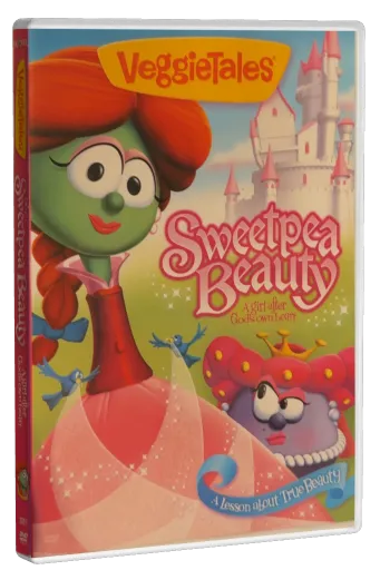 VeggieTales Sweetpea Beauty DVD cover