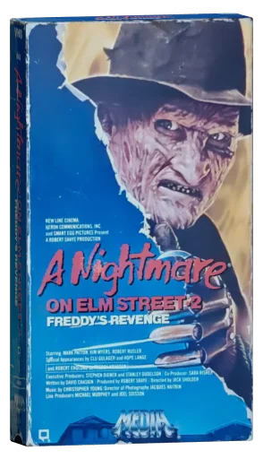 A Nightmare on Elm Street Part 2: Freddy's Revenge VHS, Video Treasures