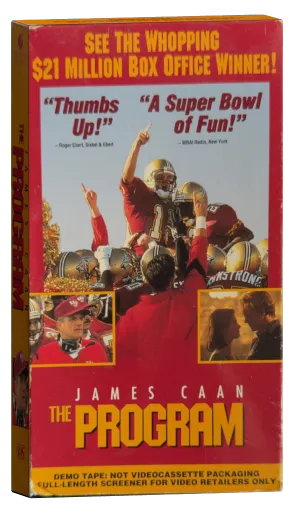 The Program VHS cover