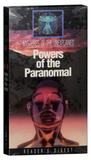 Mysteries of the Unexplained: Powers of the Paranormal VHS cover