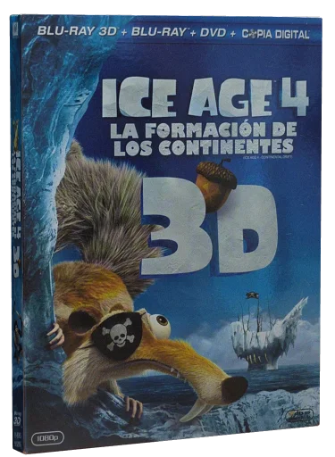 Ice Age: Continental Drift Blu-ray, Twentieth Century Fox