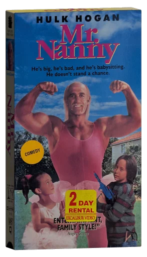 Mr. Nanny VHS, New Line Home Video