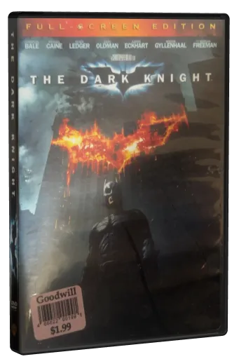The Dark Knight DVD, Warner Bros. Pictures
