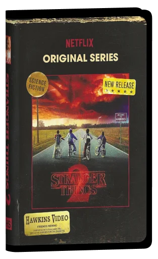 Stranger Things VHS, Netflix