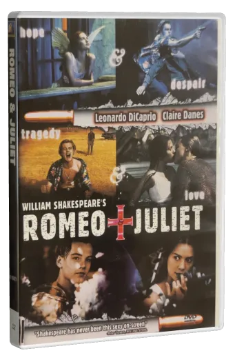 Romeo + Juliet DVD cover