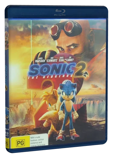 Sonic the Hedgehog 2 Blu-ray, Paramount Pictures