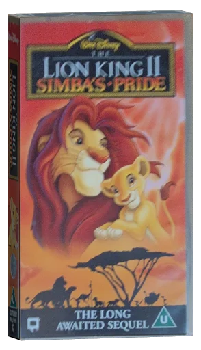 The Lion King II: Simba's Pride VHS, Walt Disney