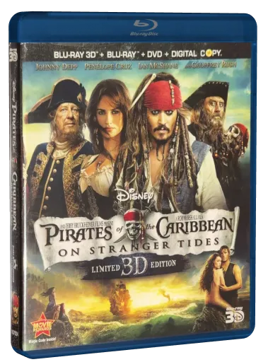 Pirates of the Caribbean: On Stranger Tides Blu-ray, Walt Disney