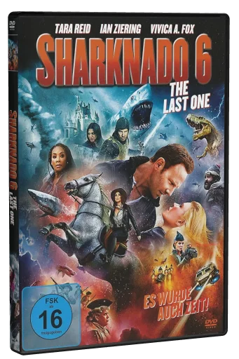 Sharknado 6: The Last One DVD cover