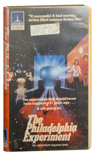 The Philadelphia Experiment VHS, Thorn EMI Video
