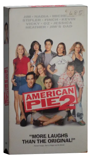 American Pie 2 VHS, Universal Pictures Home Entertainment