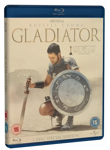 Gladiator Blu-ray, Universal Studios Home Video