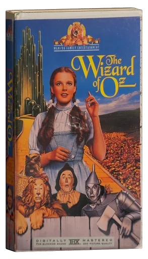 The Wizard of Oz VHS, MGM/UA Family Entertainment