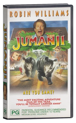 Jumanji VHS, Rainbow Products Ltd.