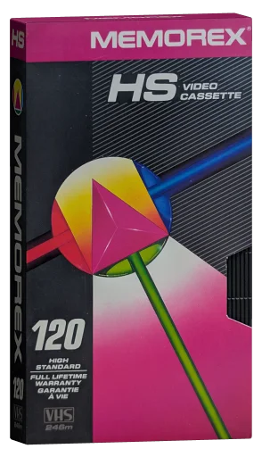 Memorex HS Video Cassette VHS cover