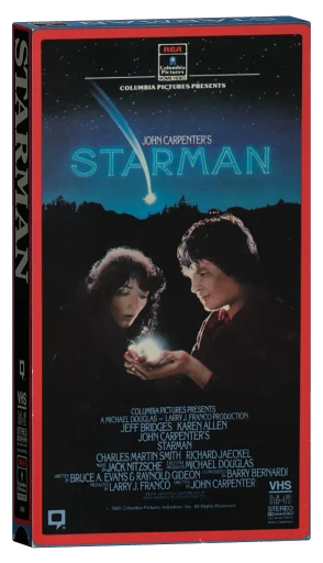 Starman VHS, RCA/Columbia Pictures Home Video
