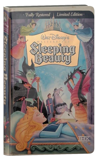 Sleeping Beauty VHS, Buena Vista Home Video