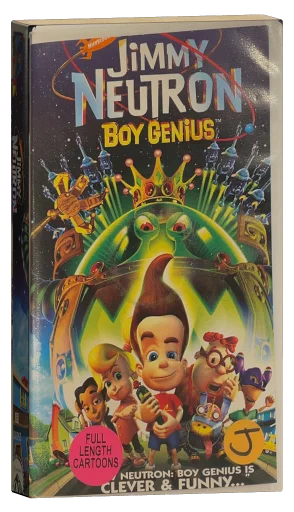 Jimmy Neutron: Boy Genius VHS, Paramount