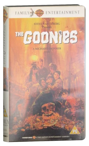 The Goonies VHS, Warner Home Video