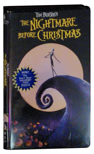 The Nightmare Before Christmas VHS, Touchstone Home Video