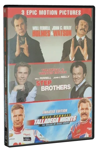Holmes & Watson / Step Brothers / Talladega Nights: The Ballad of Ricky Bobby (2019)