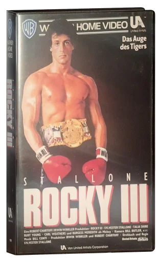 Rocky III VHS, Warner Home Video
