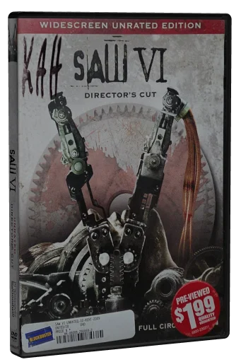 Saw VI DVD, Lionsgate