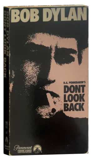Bob Dylan – Don't Look Back VHS, Paramount Home Video