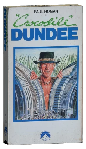 Crocodile Dundee VHS, Paramount
