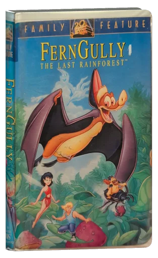 FernGully: The Last Rainforest VHS, Fox Video