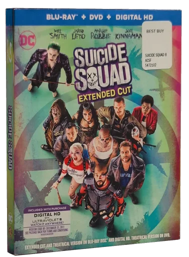 Suicide Squad Blu-ray, Parlophone / Warner Music France