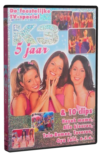 K3: 5 jaar DVD cover