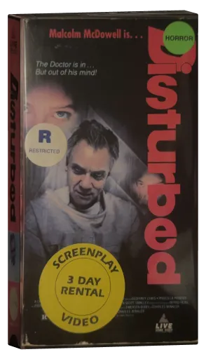 Disturbed VHS cover