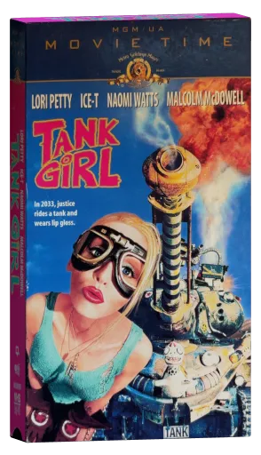 Tank Girl VHS, MGM/UA Home Video