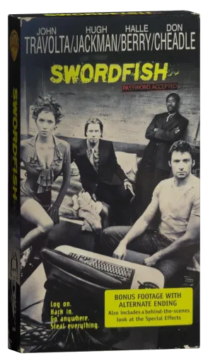 Swordfish VHS, Warner Home Video