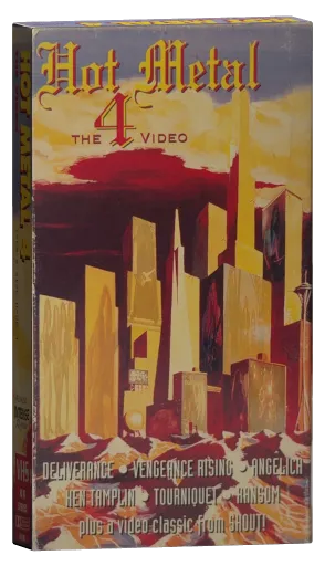 Hot Metal 4 The Video VHS cover