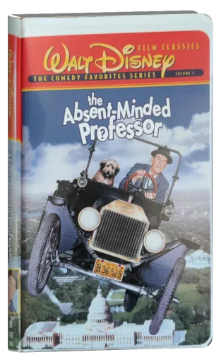 The Absent-Minded Professor VHS, Buena Vista Home Video