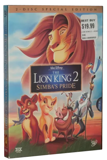 The Lion King II: Simba's Pride DVD, Buena Vista Home Entertainment