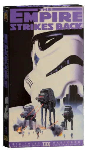 The Empire Strikes Back VHS, CBS/FOX Video