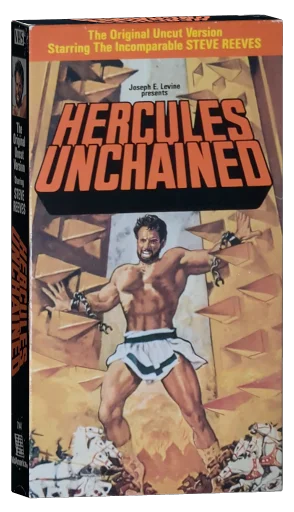 Hercules Unchained VHS, VidAmerica