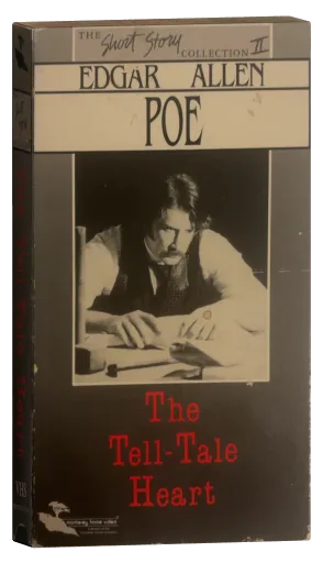 The tell-tale heart VHS cover
