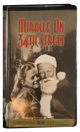 Miracle on 34th Street VHS, 20th Century Fox Home Entertainment