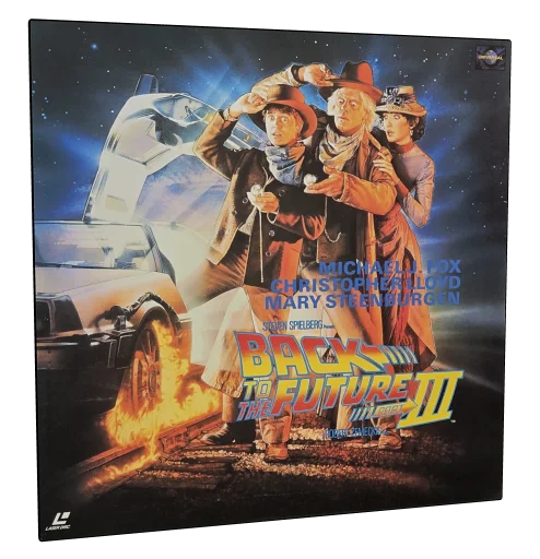 Back to the Future Part III Laserdisc, Universal Studios Home Video