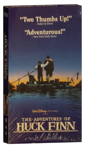 The Adventures of Huck Finn VHS, Walt Disney Home Video