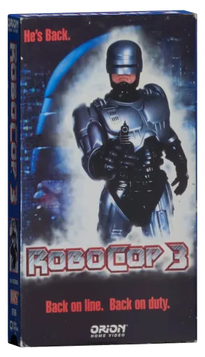 RoboCop 3 VHS, Orion Home Video