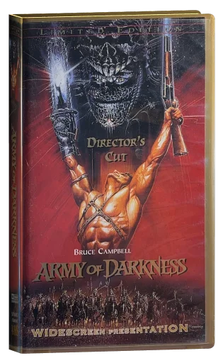 Army of Darkness VHS, Anchor Bay Entertainment