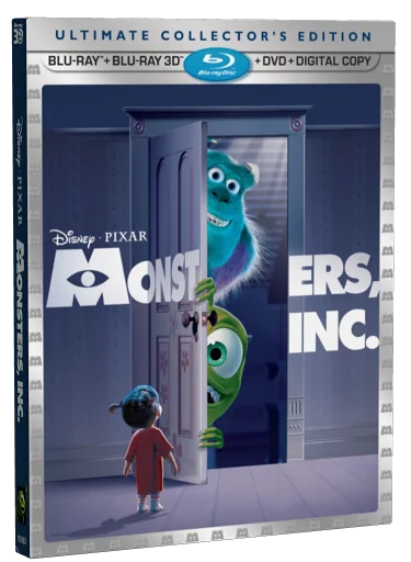 Monsters, Inc. Blu-ray, Disney Pixar